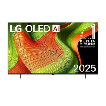 Телевизор LG OLED48B53LA, 48" (121.92cm) 4K/UHD OLED Smart TV, HDR10, 100Hz, Dolby Vision, Dolby Atmos, 4K AI Super Upscale, DVB-T2/C/S2, Wi-Fi, Bluetooth, LAN, 3x HDMI, 2x USB | JAR Computers LG OLED48B53LA