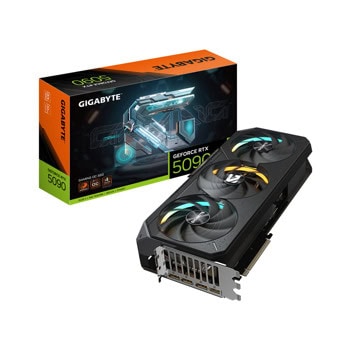 Видео карта Nvidia GF RTX 5090, 32GB, Gigabyte Gaming OC, PCI-E 5.0, GDDR7, 512-bit, DisplayPort, HDMI | JAR Computers Gigabyte GV-N5090GAMING OC-32GD