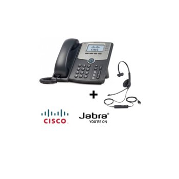 Cisco SPA504G + Jabra BIZ 1500 Mono SPA504G_BNDL