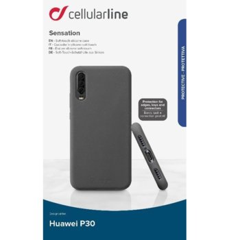 Cellular Line Sensation for Huawei P30 black