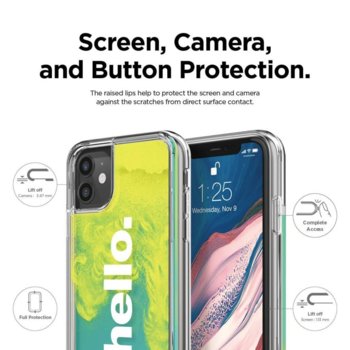 Elago Sand Case Hello iPhone 11 green ES11SD61-HEL