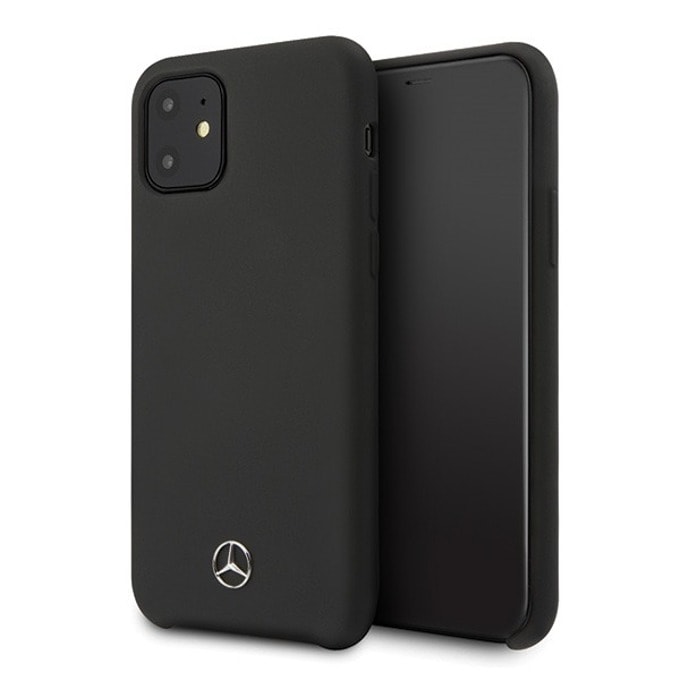 Mercedes TPU Silicone Line Case MEHCP12MSILBK