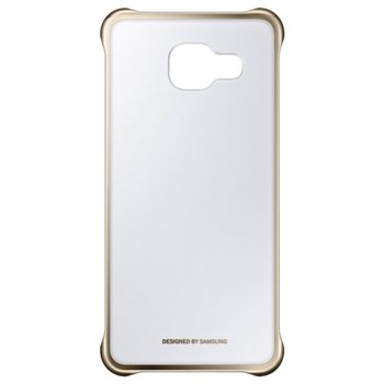 Samsung Galaxy A3 (2016), Clear Cover, Gold