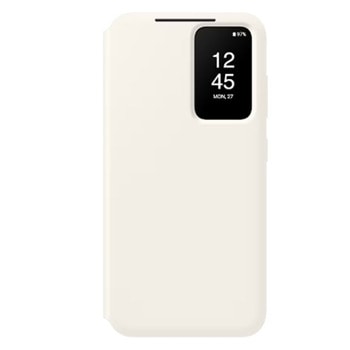 Samsung S23 Smart View Wallet Case Cream EF-ZS911C