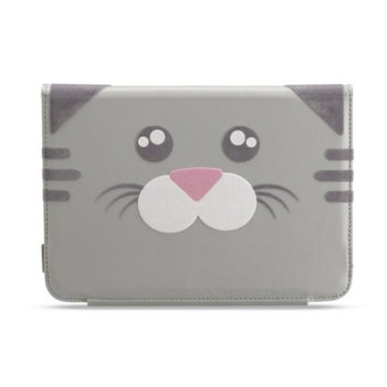 Калъф, /тип бележник/ за таблет, Cellular Line, за таблети до 9,0" (22,86cm), сив | JAR Computers Cellular Line Tablet Case 8-9" Cat IT3813