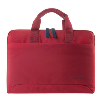 Чанта за лаптоп Tucano Smilza Super Slim, до 14" (35.56 cm), неопрен, червена | JAR Computers Tucano Smilza Super Slim Red BSM1314-R