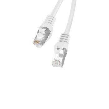Пач кабел Lanberg PCF6-10CC-0300-W, F/UTP, cat.6, 3м, бял | JAR Computers Lanberg patch cord CAT.6 FTP 3m, white