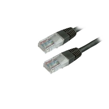 Пач кабел MediaRange, UTP, Cat. 6, 2м, черен | JAR Computers MediaRange AT 6 RJ45 - RJ45