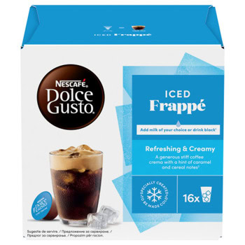 Кафе капсули NESCAFE DOLCE GUSTO Iced Frappe, 16 напитки | JAR Computers NESCAFE Dolce Gusto Iced Frappe 16 капсули