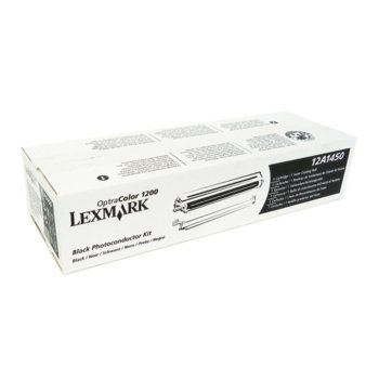 Photoconductor kit ЗА LEXMARK OPTRA COLOR 1200 - Black - P№ 12A1450 - заб.: 13000k | JAR Computers КАСЕТА ЗА LEXMARK OPTRA COLOR 1200 - Black