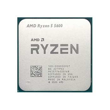 Процесор AMD Ryzen 5 5600, шестядрен (3.5/4.4GHz, 32MB Cache, AM4), Tray, без охлаждане | JAR Computers AMD Ryzen 5 5600 Tray