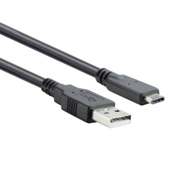 VCom USB A(м) към USB C(м) 1m CU405-1m