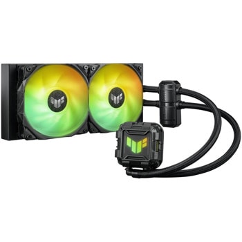 Водно охлаждане за процесор Asus TUF Gaming LC II 240 ARGB, съвместимост със сокети Intel LGA1700/1200/115x & AMD AM5/AM4 | JAR Computers Asus TUF Gaming LC II 240 ARGB 90RC00U1-M0UAY0