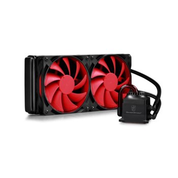 Водно охлаждане за процесор, DeepCool Captain 240, съвместимо с LGA2011-V3/LGA2011/LGA1366/LGA1156/LGA1155/LGA1150 & FM2+/FM2/FM1/AM3+/AM3/AM2+/AM2 | JAR Computers DeepCool Captain 240 - Intel/Amd