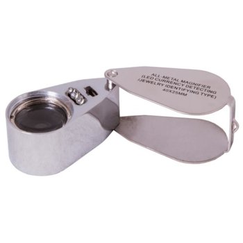 Лупа Levenhuk Zeno Gem M11, 40x увеличение, оптична пластмаса, 3 бр. батерии, 25mm диаметър на лещата | JAR Computers Лупа Levenhuk Zeno Gem M11 70517