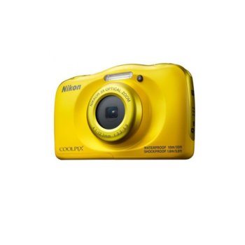 Nikon Coolpix W100 Yellow + bag