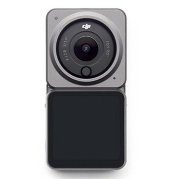 Екшън камера DJI Action 2 Dual-Screen Combo (CP.OS.00000183.01), камера за екстремен спорт, 4K@60fps, 1.76" (4.47 cm) дисплей, 12MPix, до 70 мин. време за работа, 4x 4K Slow motion, водоустойчива 60m с водоустойчив калъф, сива image