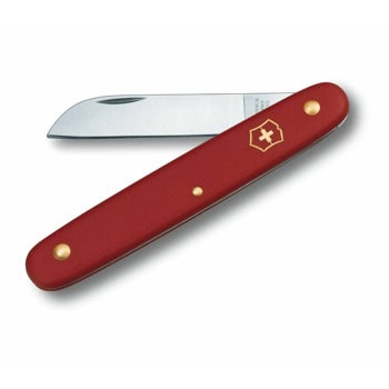 Нож за присаждане и подрязване Victorinox Floral Knife Red, 95 мм | JAR Computers VICTORINOX Floral Knife Red 3.9050.B1