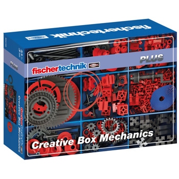 Конструктор Fischertechnik Creative Box Basic, 290 компонента, над 7г. | JAR Computers Fischertechnik Creative Box Mechanics 554196