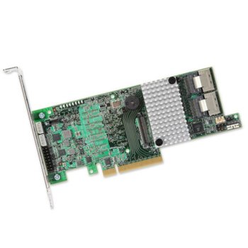 RAID Контролер LSI MegaRAID SAS 9271-8i, PCI-E 3.0 към 2x Mini-SAS (SFF8087), SATA/SAS 6Gb/s, 2 портов, 1GB RAM, поддържа RAID 0, 1, 5, 6, 10, 50, and 60 | JAR Computers LSI MegaRAID SAS 9271-8i LSI00330