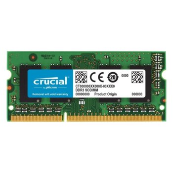 Crucial 2GB DDR3-1600 SODIMM CT25664BF160B