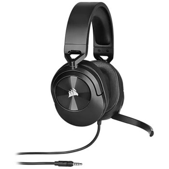Слушалки Corsair HS55 Stereo Carbon (CA-9011260-EU), микрофон, гейминг, Discord Certified, AUX, черни | JAR Computers Corsair HS55 Stereo Carbon CA-9011260-EU