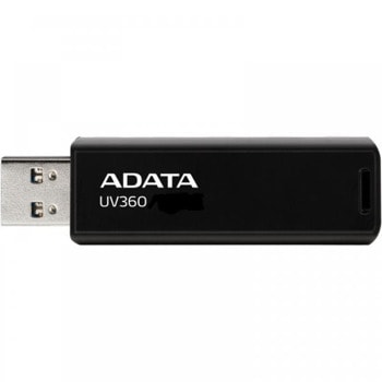Памет 64GB USB Flash Drive, A-Data UV360, USB 3.0, черна | JAR Computers Adata 64GB UV360 AUV360-64G-RBK