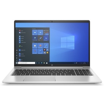 Лаптоп HP ProBook 450 G8 (2W1H0EA)(сребрист), четириядрен Tiger Lake Intel Core i7-1165G7 2.8/4.7 GHz, 15.6" (39.62 cm) Full HD IPS Anti-Glare Display, (HDMI), 16GB DDR4, 512GB SSD, 1x USB 3.1 Type-C, Windows 10 Pro image