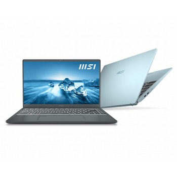Лаптоп MSI Prestige 14 Evo A12M (9S7-14C612-214)(сив), четиринадесетядрен Intel Core i7-1280P 1.8/4.8GHz, 14" (35.56 cm) Full HD IPS Anti-Glare Display, (HDMI), 16GB DDR4, 1TB SSD, Windows 11 Home | JAR Computers MSI Prestige 14 Evo A12M 9S7-14C612-214