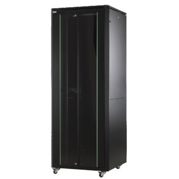 Комуникационен шкаф, MIRSAN MR.GTAP42U88.11 ALTER Plus, 800 x 800 x 2053 мм / 42U, D=800 мм, 600 кг товар, черен, свободно стоящ | JAR Computers MIRSAN MR.GTAP42U88.11 ALTER Plus