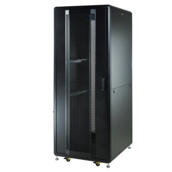 Комуникационен шкаф MIRSAN MR.GTS42U81.11 Server/Storage, 800 x 1000 x 2028 мм / 42U, D=1000 мм, 1000 кг товар, черен, свободно стоящ | JAR Computers MIRSAN MR.GTS42U81.11 Server/Storage