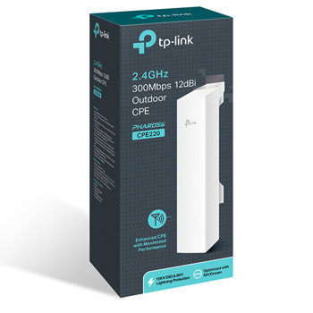 TP-LINK CPE220 Нарушена опаковка | JAR Computers TP-LINK CPE220 Нарушена опаковка