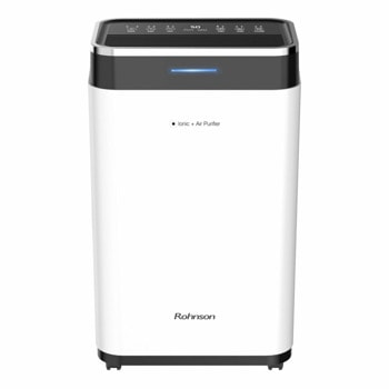 Обезвлажнител Rohnson R-9575, 370W, 6.5 l резервоар, за помещения до 120 m2, таймер, йонизационен филтър, бял | JAR Computers Rohnson R-9575