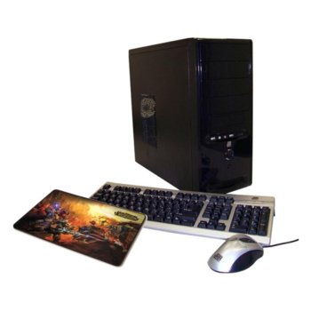 Настолен компютър PC "League" +подарък пад Razer & игра, дву-ядрен Intel Core i3 3250 3.5GHz, 8GB DDR3 RAM, 500GB HDD, DVDRW, GeForce GT 730 1GB DDR3 (HDMI), клавиатура и мишка, без ОС, 2г. гаранция | JAR Computers PC League