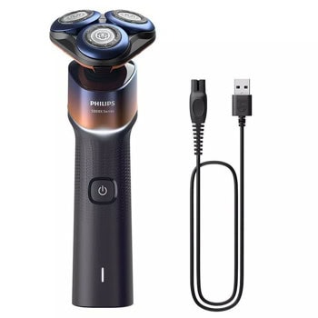 Самобръсначка Philips X5012/00, Series 1000, за сухо и мокро бръснене, безжична, остриета PowerCut, защитно покритие SkinGlide, до 50 минути време на работа, черна | JAR Computers Philips X5012/00