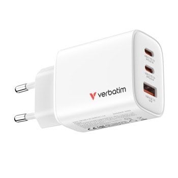 verbatim essentials gan charger 65w eu plug 32353 | JAR Computers verbatim essentials gan charger 65w eu plug 32353