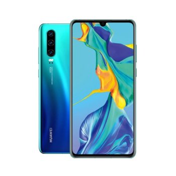 Huawei P30 Aurora + Huawei Elle P30 Flip Cover