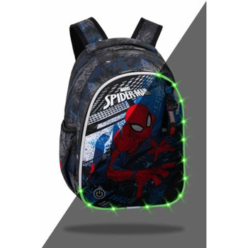 Светеща ученическа раница CoolPack Jimmy Spiderman