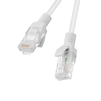 Пач кабел Lanberg PCU6-10CC-0050-S, U/UTP, cat.6, 0.5м, сив | JAR Computers Lanberg CAT.6 0.5m grey PCU6-10CC-0050-S