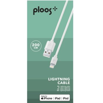Кабел данни Ploos за iPhone Lightning 2м