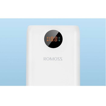 romoss sw20s pro digital display 20000 mah бял