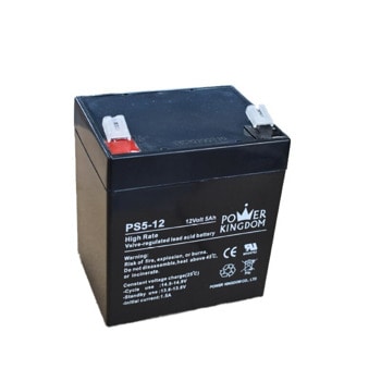 Power Kingdom PS5-12HR VRLA battery 12V-5Ah