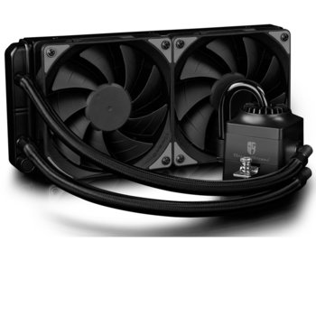 Водно охлаждане DeepCool Captain 240 EX RGB - Aura Sync, съвместимост с Intel 2066/2011/1366/1150/1151/1155/1156/ AM4/AM3+/AM3/AM2+/AM2/FM2+/FM2/FM1 | JAR Computers Water Cooling DeepCool CAPTAIN 240 EX RGB