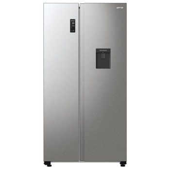 Хладилник с фризер Gorenje NRR9185EAXLWD, клас E, 547 л. общ обем, свободностоящ, 318 kWh/годишно, No Frost Plus, сив | JAR Computers Хладилник Gorenje NRR9185EAXLWD