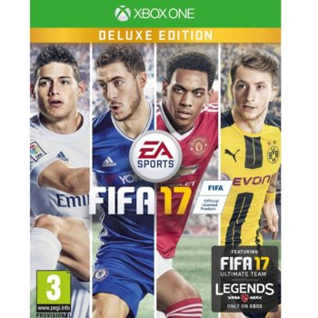 Игра за конзола FIFA 17 Deluxe Edition, за Xbox One | JAR Computers FIFA 17 Deluxe Edition
