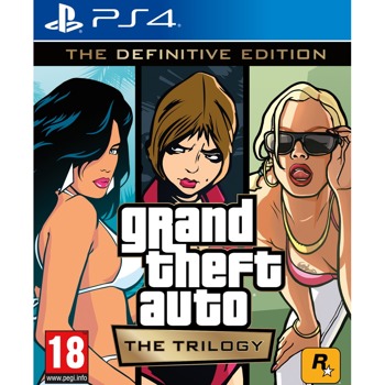 Игра за конзола Grand Theft Auto: The Trilogy - Definitive Edition, за PS4 | JAR Computers Grand Theft Auto The Trilogy DE PS4