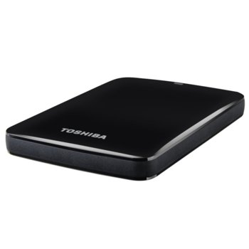 Твърд диск 1TB Toshiba STOR.E Canvio, черен, 2.5" (6.35cm), външен, USB3.0, 2г. гаранция | JAR Computers 1TB Toshiba STOR.E Canvio Black