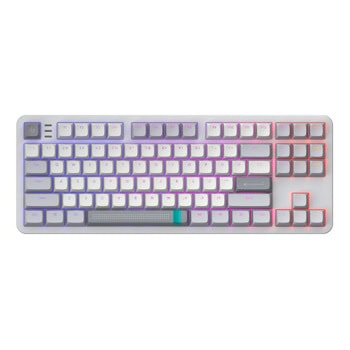 Клавиатура Dark Project ALU87 Daylight, механична, G3MS Zircon Speed суичове, гейминг, RGB подсветка, бяла, USB | JAR Computers Dark Project ALU87 Daylight DPKB_DAYLIGHT_87_ANSI