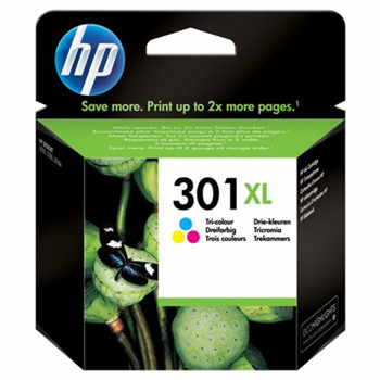 HP original Ink cartridge tri-colour CH564EE#301