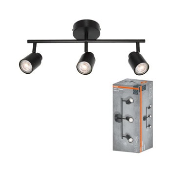 ledvance led spot primal 3xgu10 black